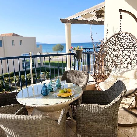 Odyssey Beach Front Apartment Chania  Bagian luar foto